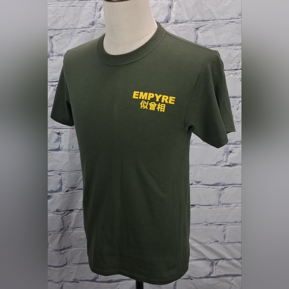 Empyre Men's Graphic T-Shirt Tee Karma Tiger Dragons Tao Military Green Small - Picture 8 of 10